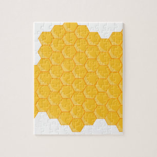 Puzzle Motif Hexagon de Bee Hive