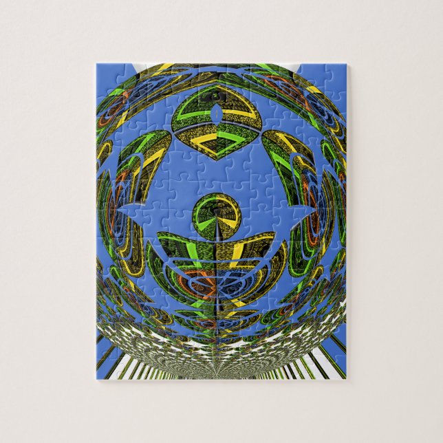 Puzzle Motif moderne vintage (Vertical)