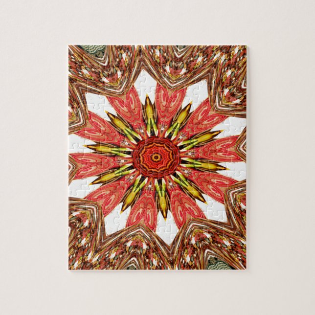 Puzzle Motif traditionnel africain asiatique edge (Vertical)