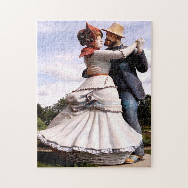 Puzzle Motifs de la sculpture New Jersey. (Vertical)