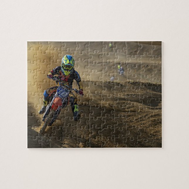 Puzzle Motocross Extrême Motocross Motorsport Vélo (Horizontal)