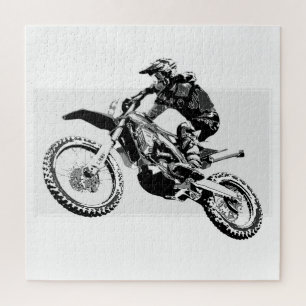 Puzzle Motocross Racer Design