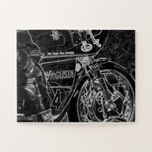 Puzzle Motorcycle 1 11x14 30pc jpcnm