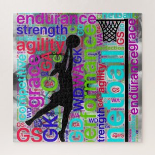 Puzzle Mots Inspirants Positions Du Lecteur De Netball
