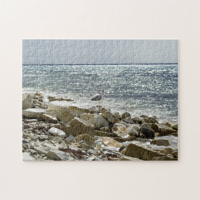 Puzzle Mouette et mer (Horizontal)