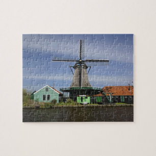 Puzzle Moulin à vent, Zaanse Schans, Hollande, Pays-Bas 3