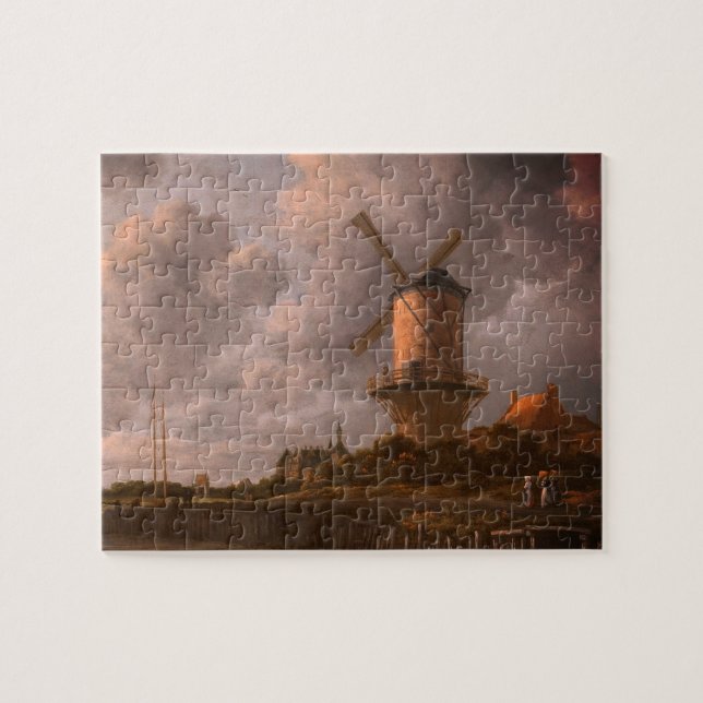 Puzzle Moulin à vin à Wijk bij Duurstede : (Horizontal)