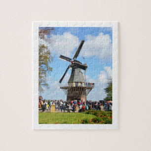 Puzzle Moulin à vin dans les jardins du Keukenhof