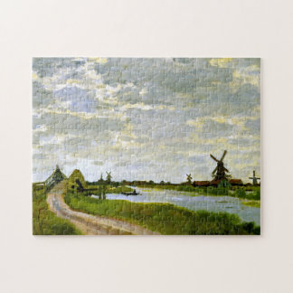 Puzzle Moulins À Vent Près De Zaandam Monet Art
