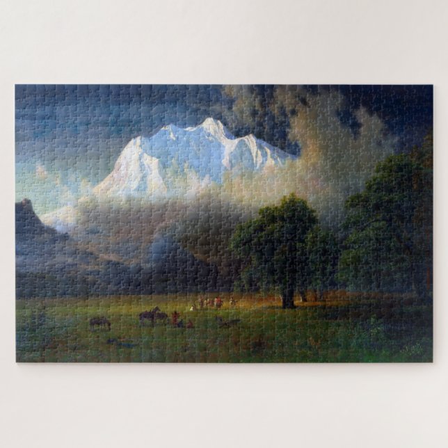 Puzzle Mount Adams, Washington, Albert Bierstadt (Horizontal)