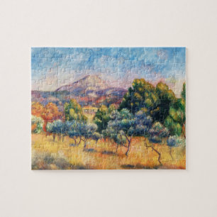 Puzzle Mountain Sainte-Victoire Paysage by Renoir