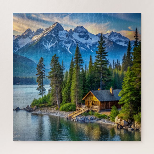 Puzzle Mountain View (Vertical)