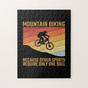Puzzle mountainbiking