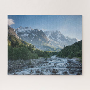Puzzle Mountains   Mont Blanc Massif, Italy