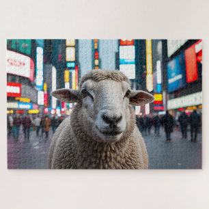 Puzzle Mouton dans le Carré du temps