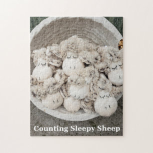 Puzzle Moutons Endormis à Compter, 11 " x 14", 252