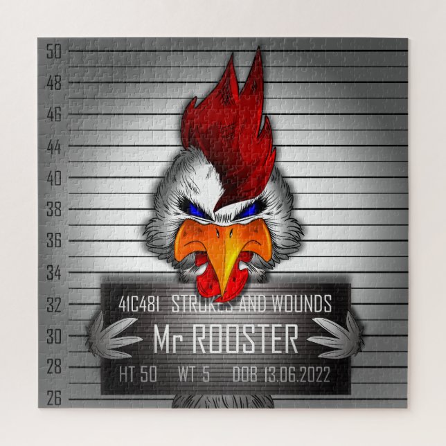 Puzzle Mr Rooster (Vertical)