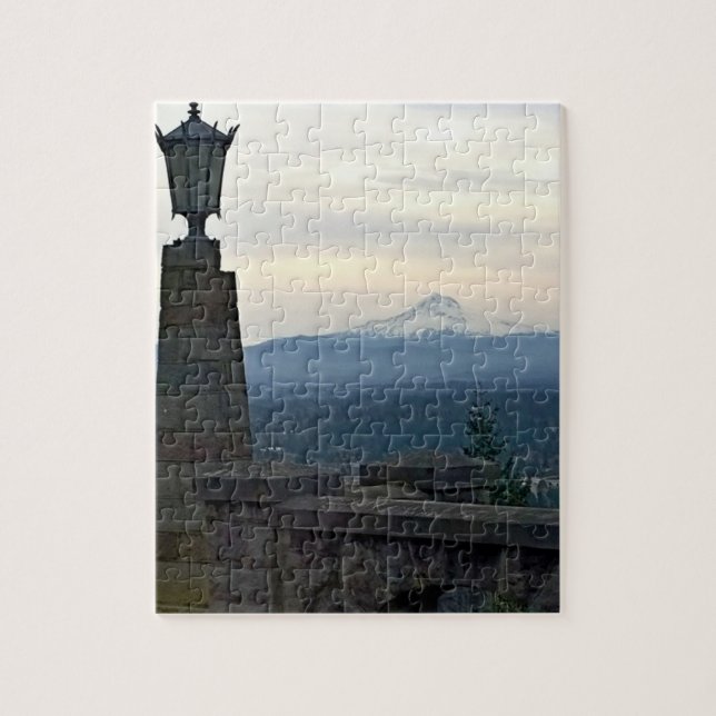 Puzzle Mt Hood de Rocky Butte, Portland, Oregon (Vertical)