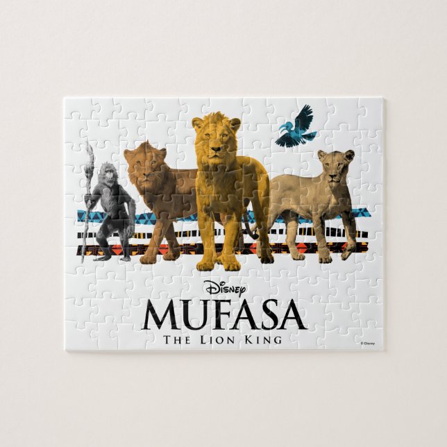 Puzzle Mufasa Pride Terres Famille royale (Horizontal)