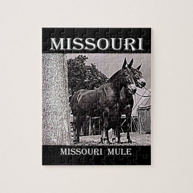 Puzzle Mule du Missouri (Vertical)