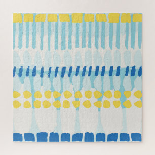 Puzzle Multicolor Abstrait peint Arrière - plan sans cout