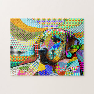 Puzzle Multicolor Golden Retriever Chien 165 Motifs