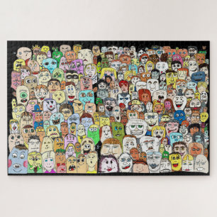 Puzzle Multiples visages du bonheur