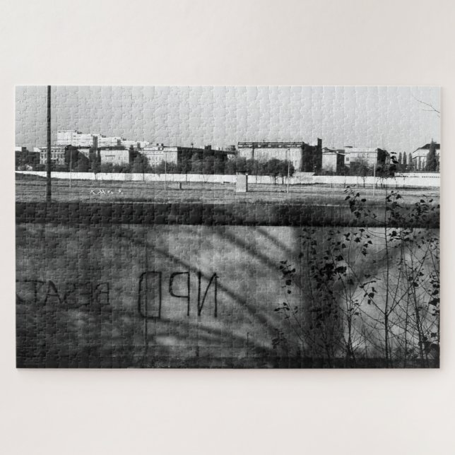 Puzzle Mur Berlin Allemagne vintage (Horizontal)