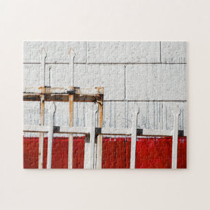 Puzzle Mur peint blanc