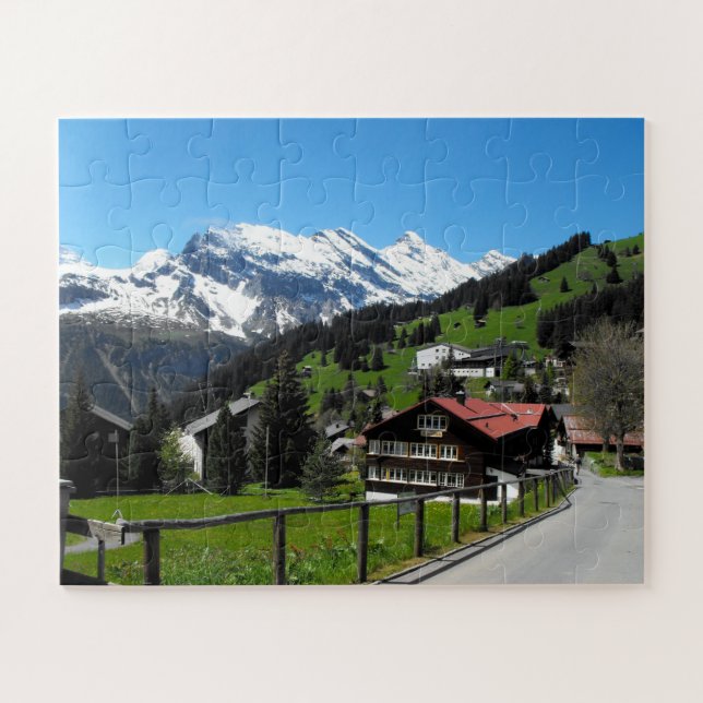 Puzzle Murren en Suisse (Horizontal)
