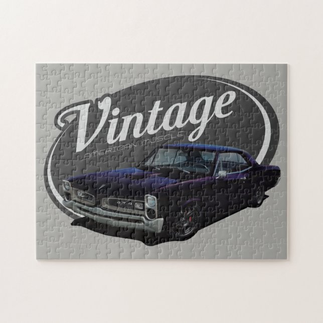 Puzzle Muscle américain vintage GTO (Horizontal)
