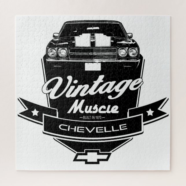 Puzzle Muscle vintage Chevelle (Vertical)
