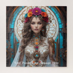 Puzzle Muse à bulles du jardin enchanté