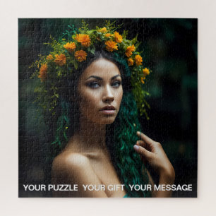 Puzzle Muse forestière enchantée