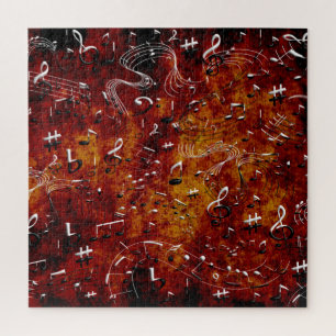 Puzzle Music Musical Notes