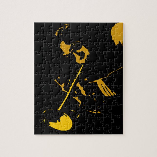 Puzzle Musicien de jazz (Vertical)