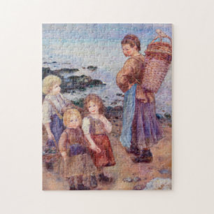 Puzzle Mussel-Fishers par Renoir Impressionniste Peinture