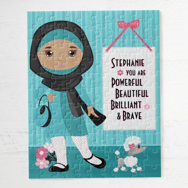 Puzzle Musulmane belle et brave fille (Créateur téléchargé)
