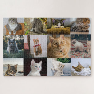 Puzzle My Cat Photo Collage on