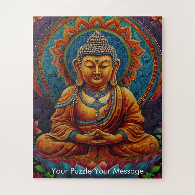 Puzzle Mystic Boho Buddha Mandala (Vertical)