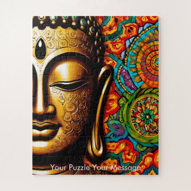 Puzzle Mystic Boho Buddha Mandala (Vertical)