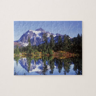 Puzzle N.A., États-Unis, Washington, Mt Baker et Snoqual