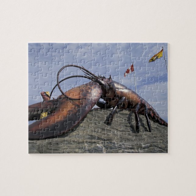 Puzzle NA, Canada, Nouveau-Brunswick, Shediak, Monde (Horizontal)