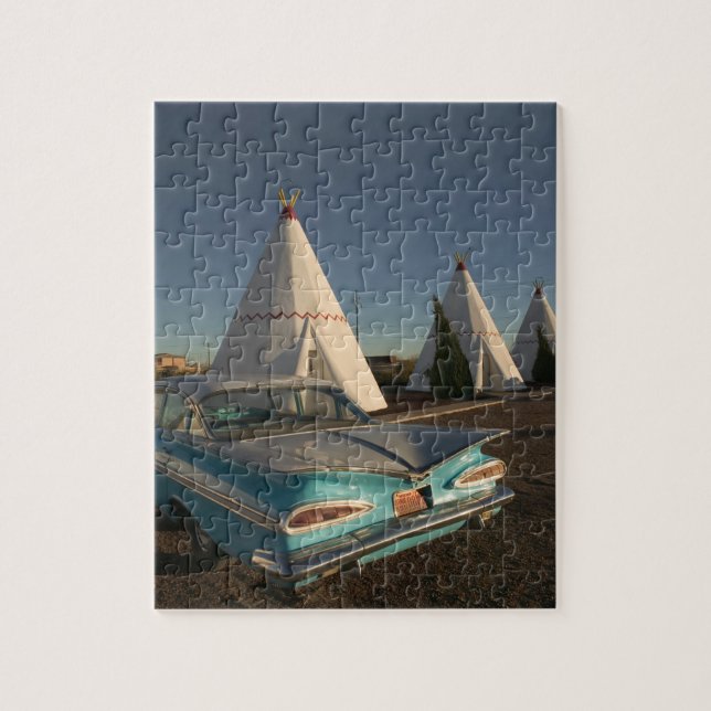 Puzzle Na, Etats-Unis, Arizona, itinéraire 66, tipi de (Vertical)