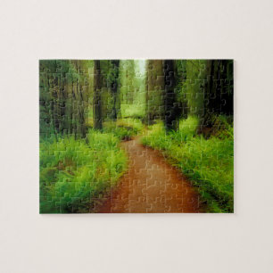 Puzzle NA, États-Unis, Californie, Jedediah Smith Redwood