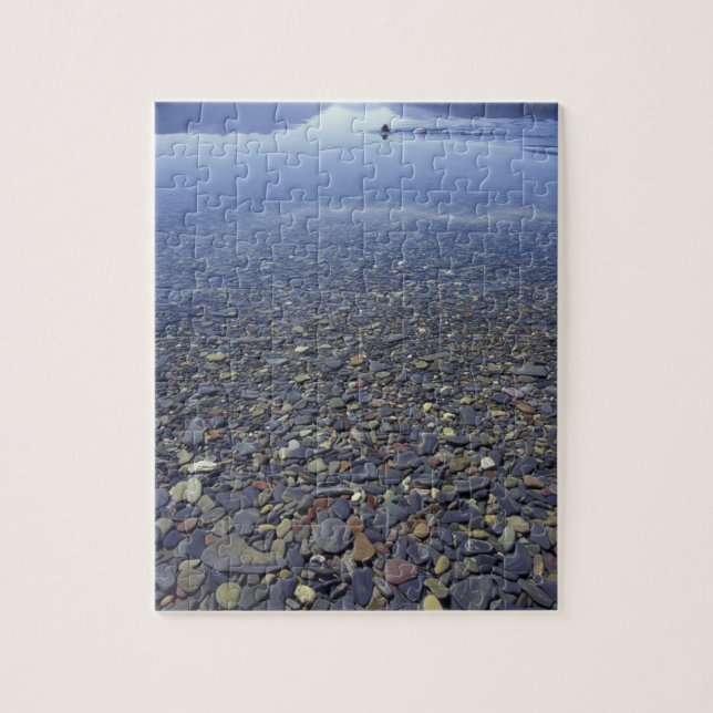 Puzzle NA, États-Unis, Montana, Glacier NP Rocks dans le  (Vertical)