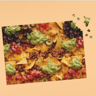 Puzzle Nachos cuisine mexicaine
