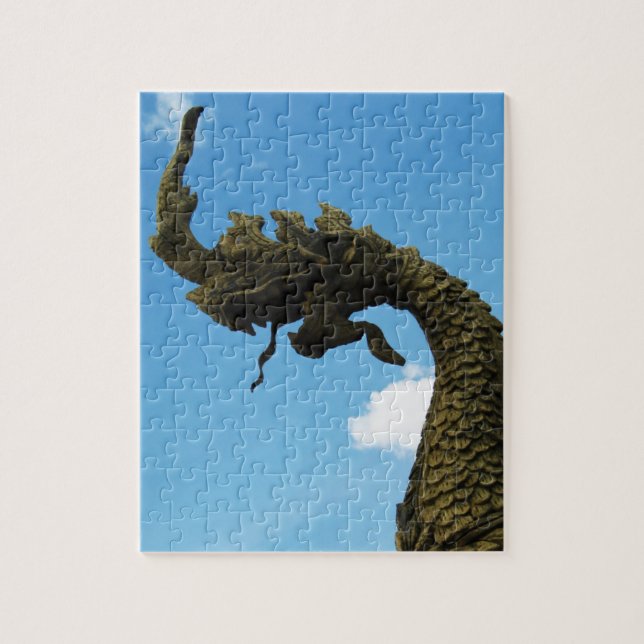 Puzzle Naga... Pha That Luang Stupa, Laos (Vertical)