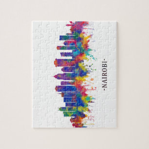 Puzzle Nairobi Kenya Skyline
