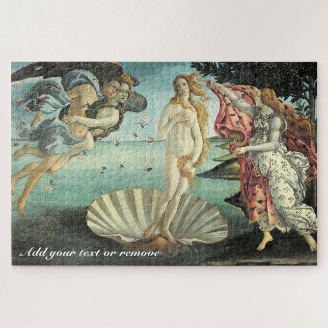 Puzzle "Naissance de Vénus", tableau mythologique de Bott (Horizontal)